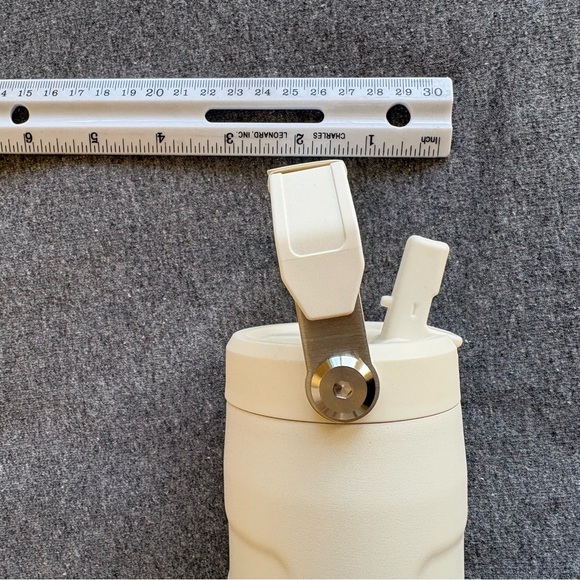 Stanley 16 oz IceFlow Bottle with Flip Straw Lid Color- Frost (White) - Picture 5 of 11